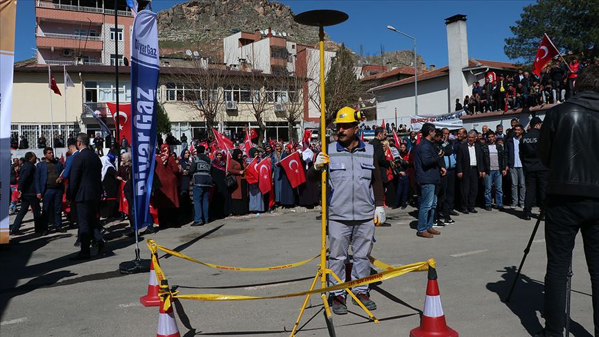 Diyarbakır'ın iki ilçesi doğal gaza kavuştu