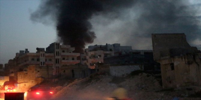 İdlib kentinde hava saldırısı: 10 ölü