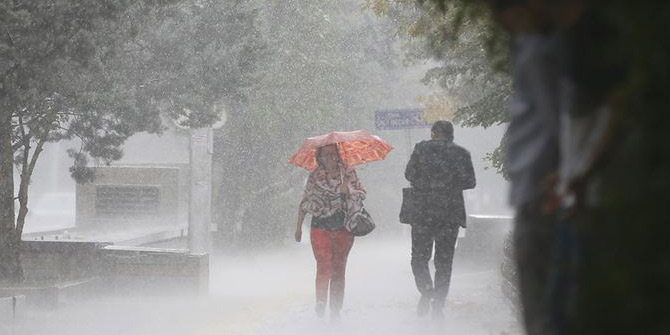 Meteorolojiden bazı bölgeler için yoğun yağış uyarısı