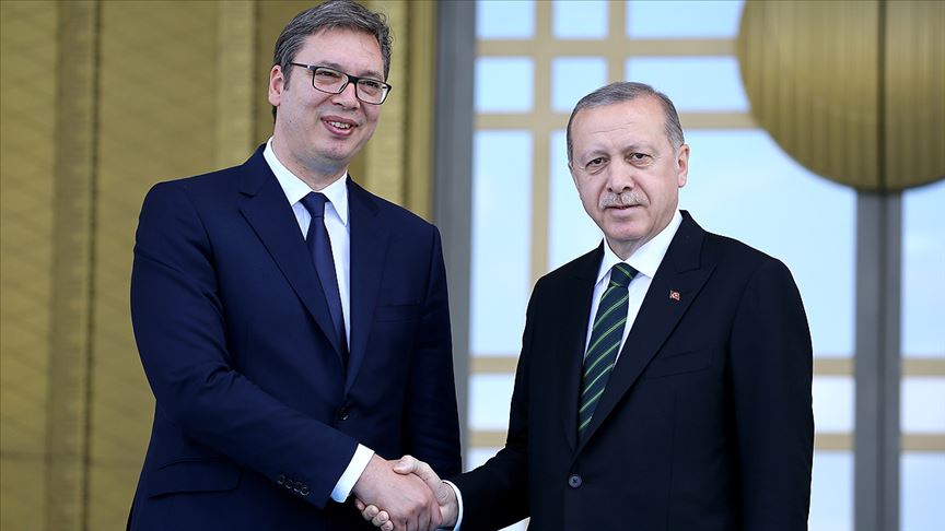 Vucic'ten Cumhurbaşkanı Erdoğan'a tebrik