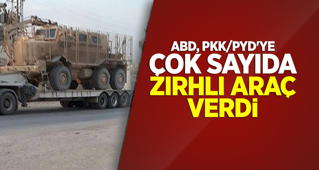 ABD, PKK/PYD'ye 120 adet zırhlı araç verdi