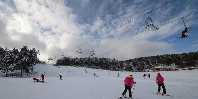 Cıbıltepe'de kayak sezonu sona erdi!