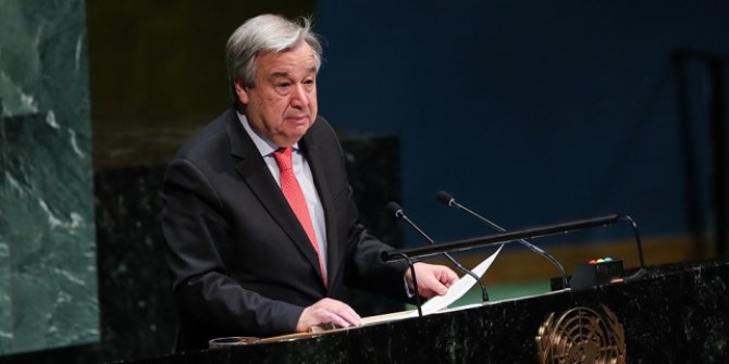 BM Genel Sekreteri Guterres'ten Kıbrıs açıklaması! '...yeniden başlamasını umuyorum'