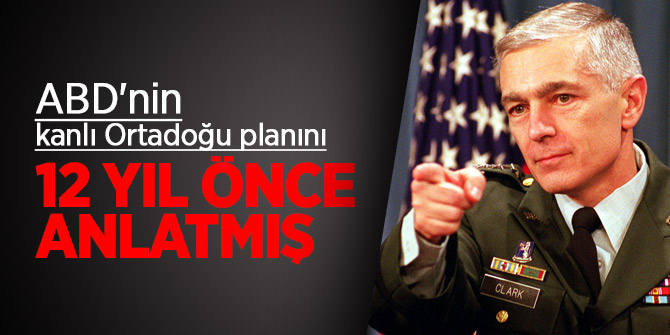 ABD'nin kanlı Ortadoğu planını 12 yıl önce anlatmış