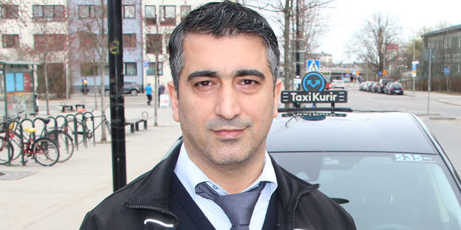 Türk taksicinin yaptığı iyilik İsveç’te olay oldu