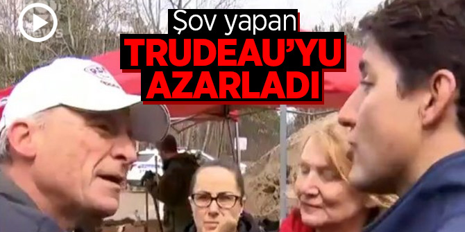 Sel felaketi gönüllüleri Başbakan Trudeau’yu haşladı