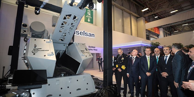 Hava savunma sistemi Gökdeniz tanıtıldı