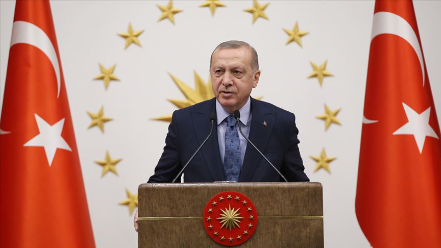Cumhurbaşkanı Erdoğan, yabancı konukları onuruna yemek veriyor