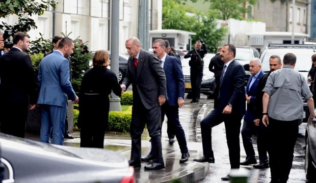 Başkan Erdoğan'dan sürpriz seçim toplantısı