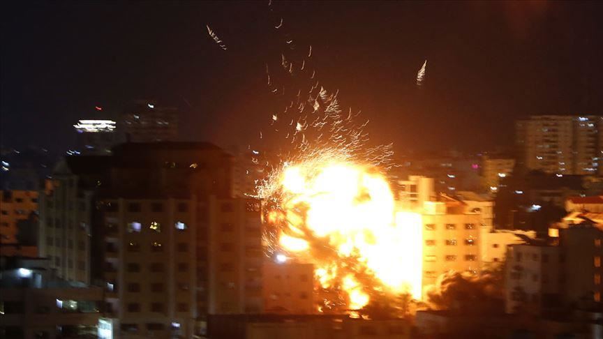 BM'den İsrail'in AA ofisinin de olduğu binayı vurmasına tepki