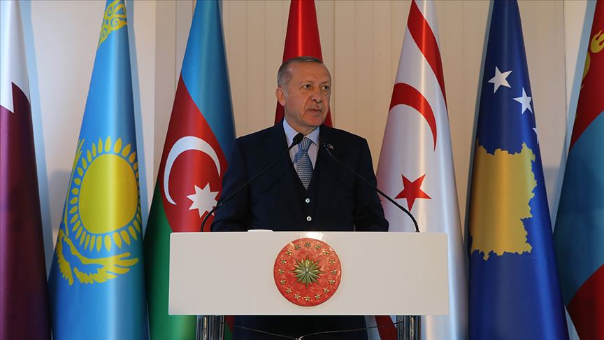 Cumhurbaşkanı Erdoğan: Münbiç'i ve Fırat'ın doğusunu terörden siz temizleyeceksiniz