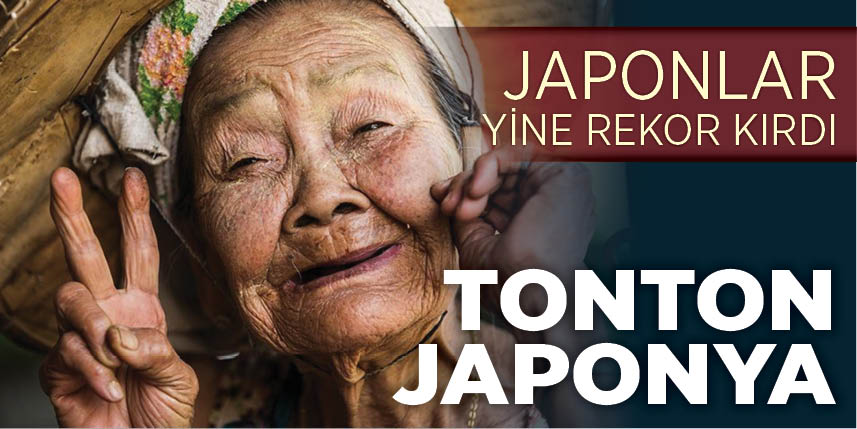 Japonlar yaşlılıkta da rekor kırdı