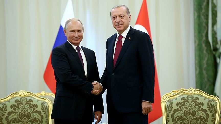 Cumhurbaşkanı Erdoğan ile Putin İdlib'i görüştü