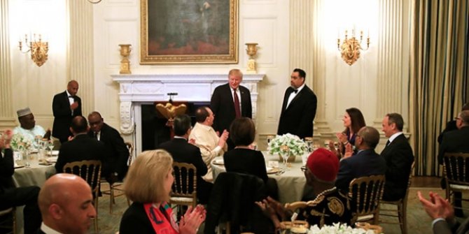 Beyaz Saray'da iftar