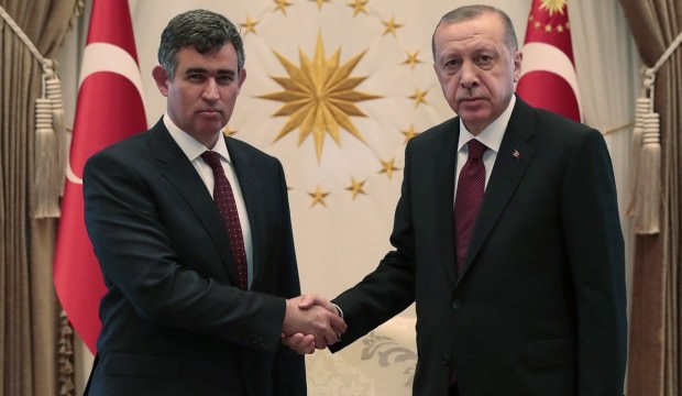 Cumhurbaşkanı Erdoğan, Metin Feyzioğlu'nu kabul etti!