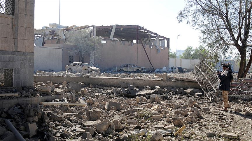 Sana'ya hava saldırısı: 4 ölü, 48 yaralı