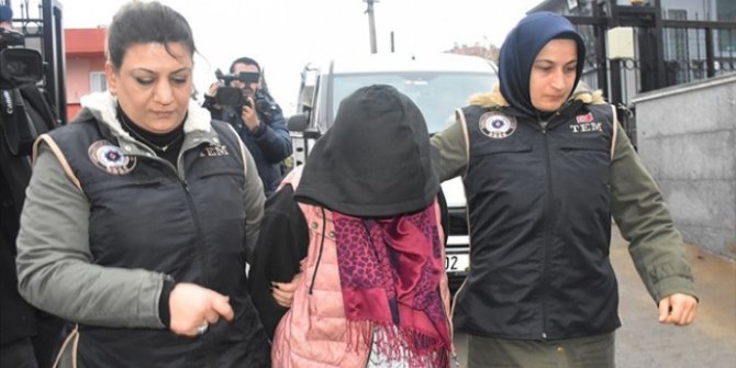 DEAŞ’lı kadın teröristi sınıra PKK’lılar ulaştırmış!