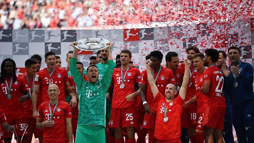 Bayern Münih Bundesliga'da mutlu sona ulaştı!