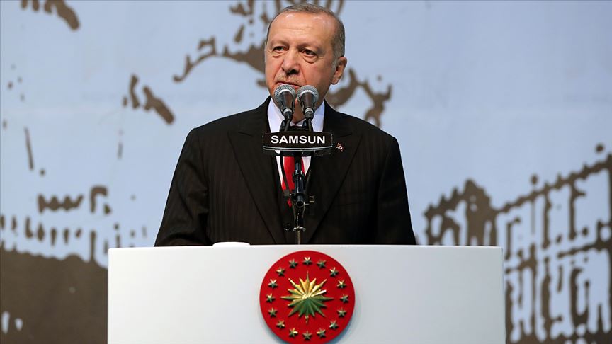 Cumhurbaşkanı Erdoğan: Bizim kızıl elmamız da büyük ve güçlü Türkiye'nin inşasıdır