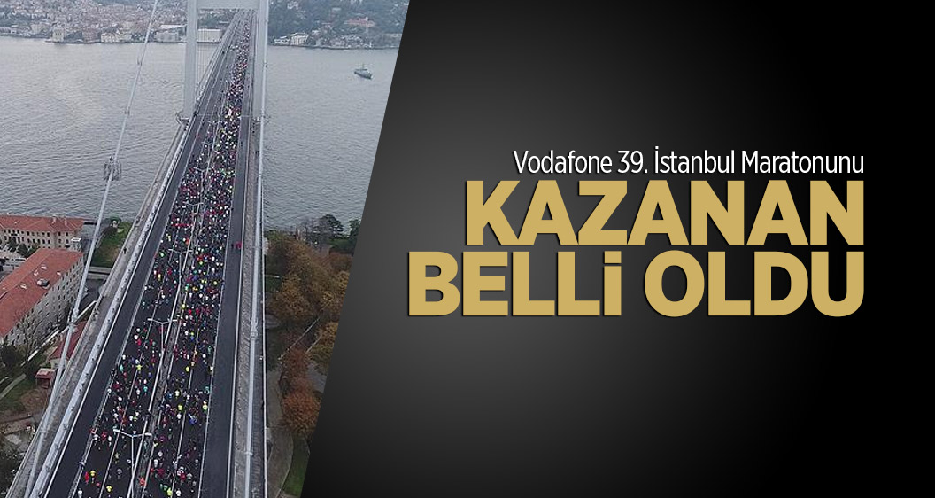 Vodafone 39. İstanbul Maratonunu Kiprotich kazandı