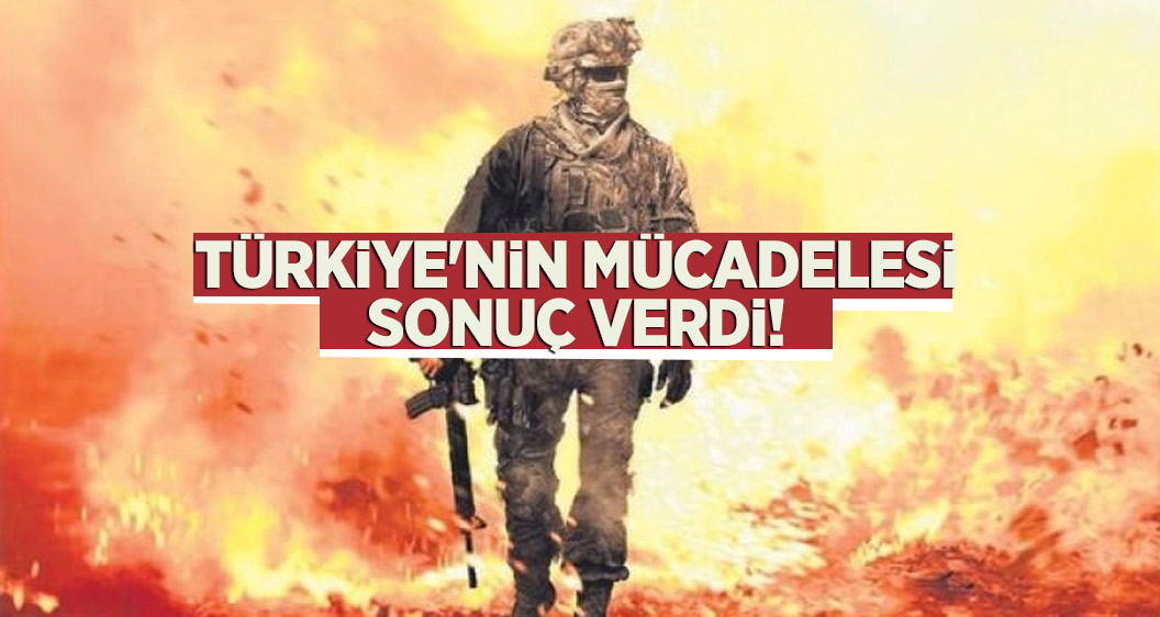 Türkiye'nin mücadelesi sonuç verdi!