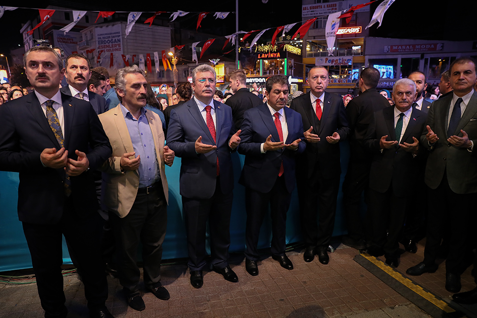 Cumhurbaşkanı Erdoğan Esenler'de 'Dua Buluşmasında