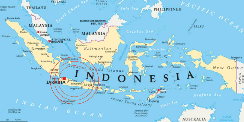 Endonezya’da 6 büyüklüğünde depremle sallandı