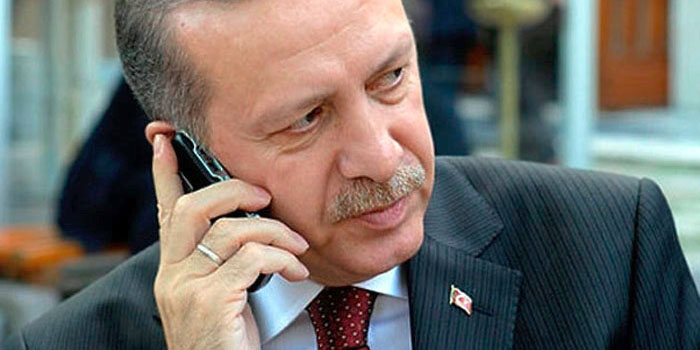 Cumhurbaşkanı Erdoğan'dan moral telefonu