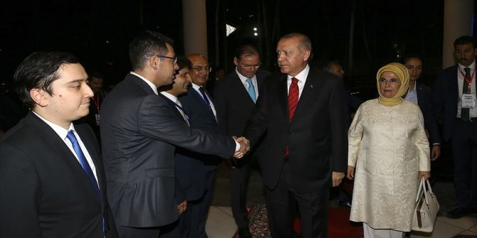 Cumhurbaşkanı Erdoğan Tacikistan'da
