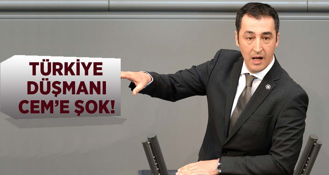 Türkiye düşmanı Cem Özdemir'e veto!