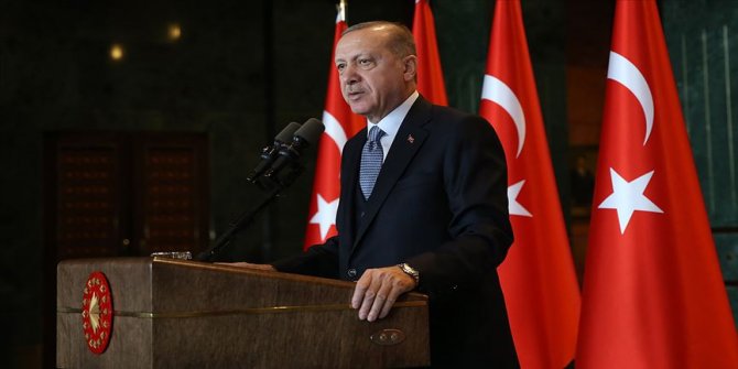 Cumhurbaşkanı Erdoğan'dan Sahil Güvenlik Komutanlığı açıklaması