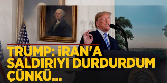 Trump'tan İran açıklaması! "İran konusunda acelem yok"