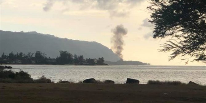 Hawaii Adası'nda uçak düştü: 9 ölü