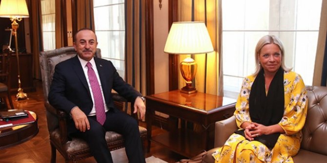 Çavuşoğlu, BM Irak Özel Temsilcisi Plasschaert ile görüştü!