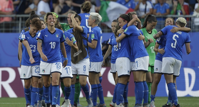 FIFA Kadınlar Dünya Kupası'nda İtalya Çeyrek Final'de!