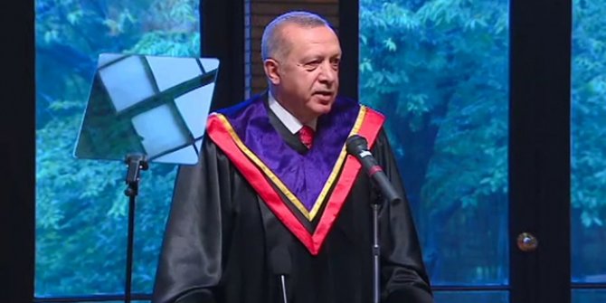 Cumhurbaşkanı Erdoğan Japonya'da Fahri Doktora Unvanı tevdi edildi!