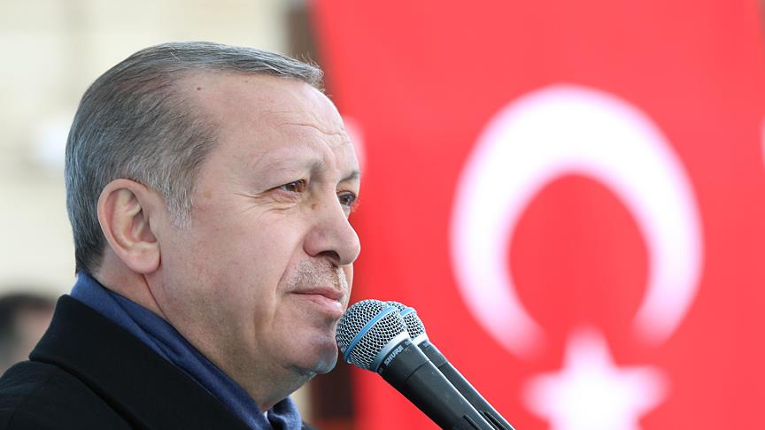 Cumhurbaşkanı Erdoğan, Meclis Başkanı Kahraman'la bir araya geldi