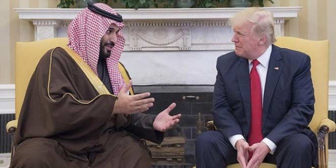 Trump, Veliaht Prens bin Selman ile görüştü!