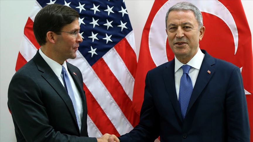 Milli Savunma Bakanı Akar, ABD Savunma Bakan Vekili ile görüştü