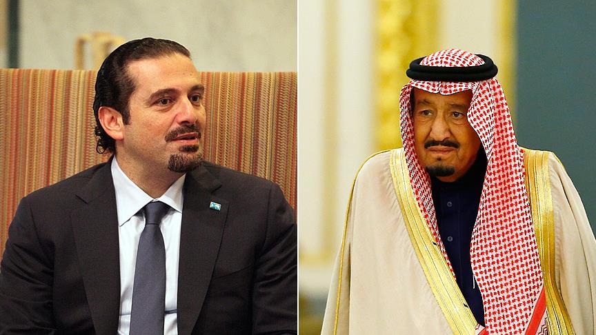 Kral Selman istifa eden Lübnan Başbakanı Hariri'yle görüştü