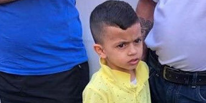 Bunu da gördük! İsrail 3 yaşındaki Filistinli çocuğa soruşturma açtı