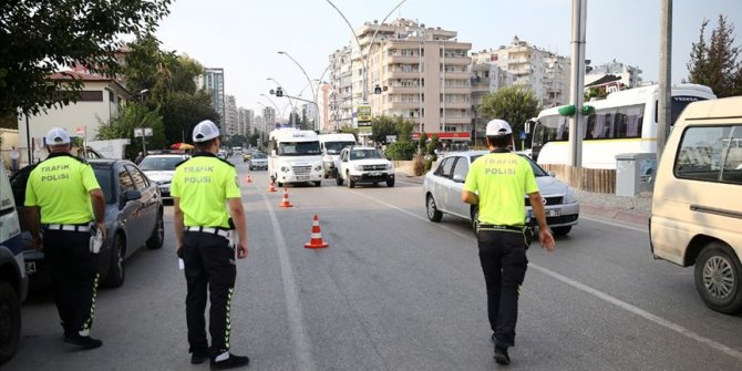 Kurban Bayramı'nda 116 bin 236 trafik görevlisi görev yapacak