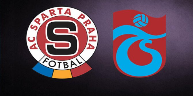 Sparta Prag - Trabzonspor maçı berabere bitti