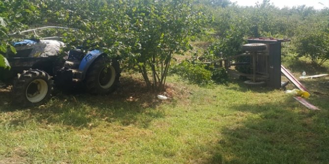 Kocaeli'de İşçileri taşıyan traktör devrildi: 1 ölü, 13 yaralı