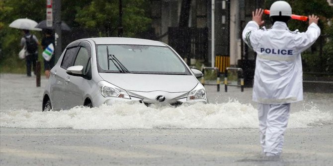 Japonya'da yağışlar nedeniyle 847 bin kişiye tahliye talimatı