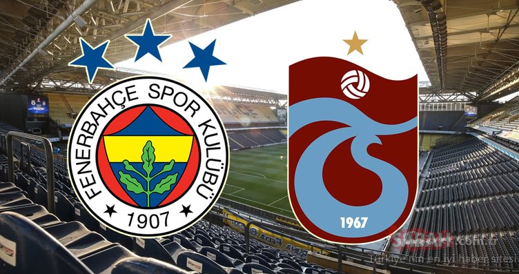 Fenerbahçe Trabzonspor maçı saat kaçta, hangi kanalda?