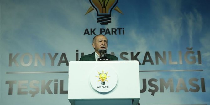 Erdoğan Konya'da net konuştu! 'Terör yuvalarını temizlikte kararlıyız'
