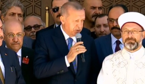 Erdoğan açılışını yaptı: Herkese hayırlı olsun