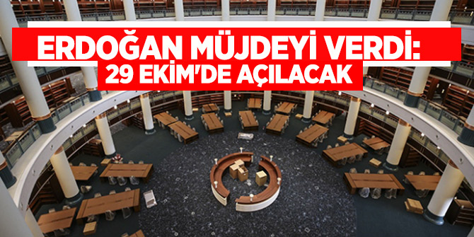 Erdoğan Eskişehir'de müjdeyi verdi: 29 Ekim'de açılacak