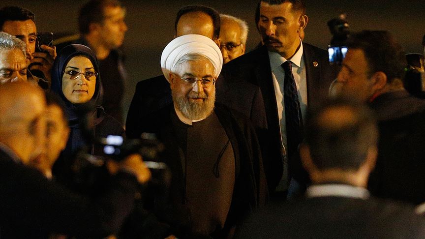 İran Cumhurbaşkanı Hasan Ruhani Ankara'ya geldi!